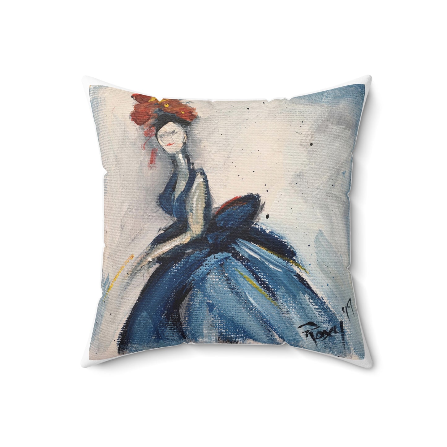 To the Ball Indoor Spun Polyester Square Pillow