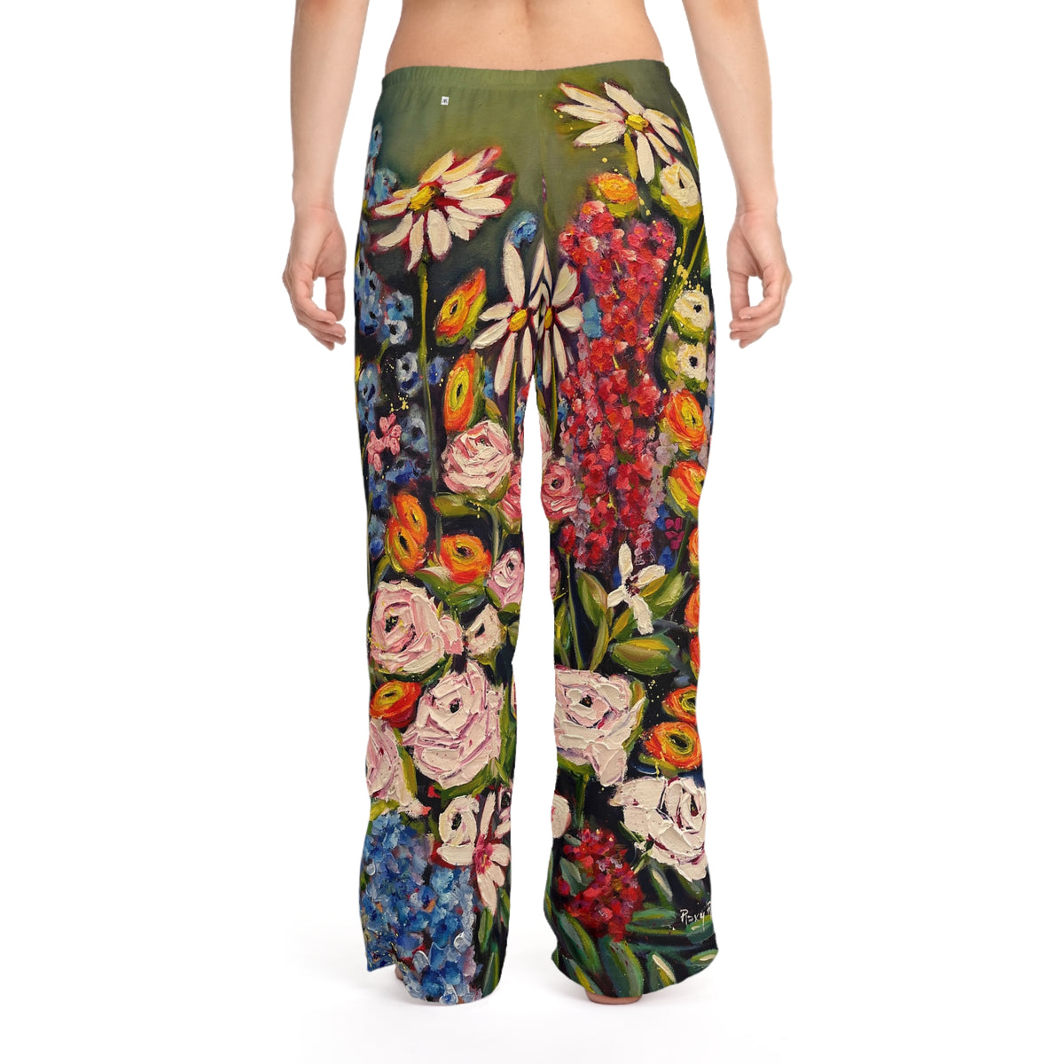 Pajama Pants - Moonlight Meadows- Women's Pajama Pants