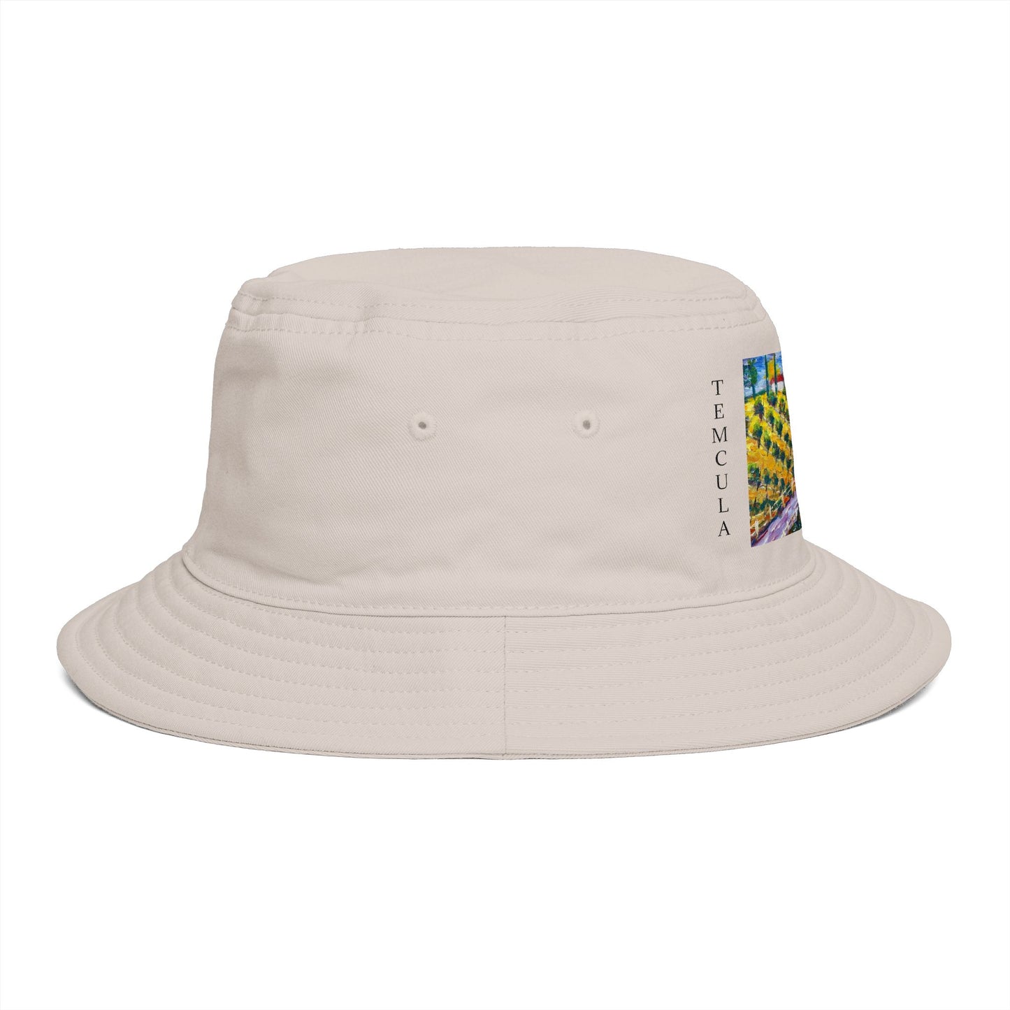 Roxy Rich Fine Art  Rancho California Road TEMECULA - Bucket Hat — Stylish Durable Travel Hat