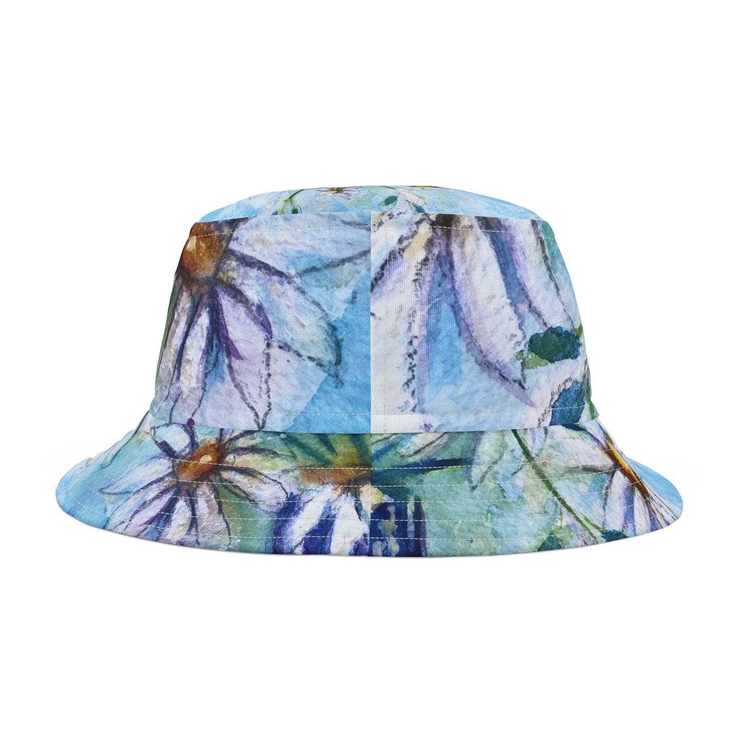 Chapeau de seau de marguerites