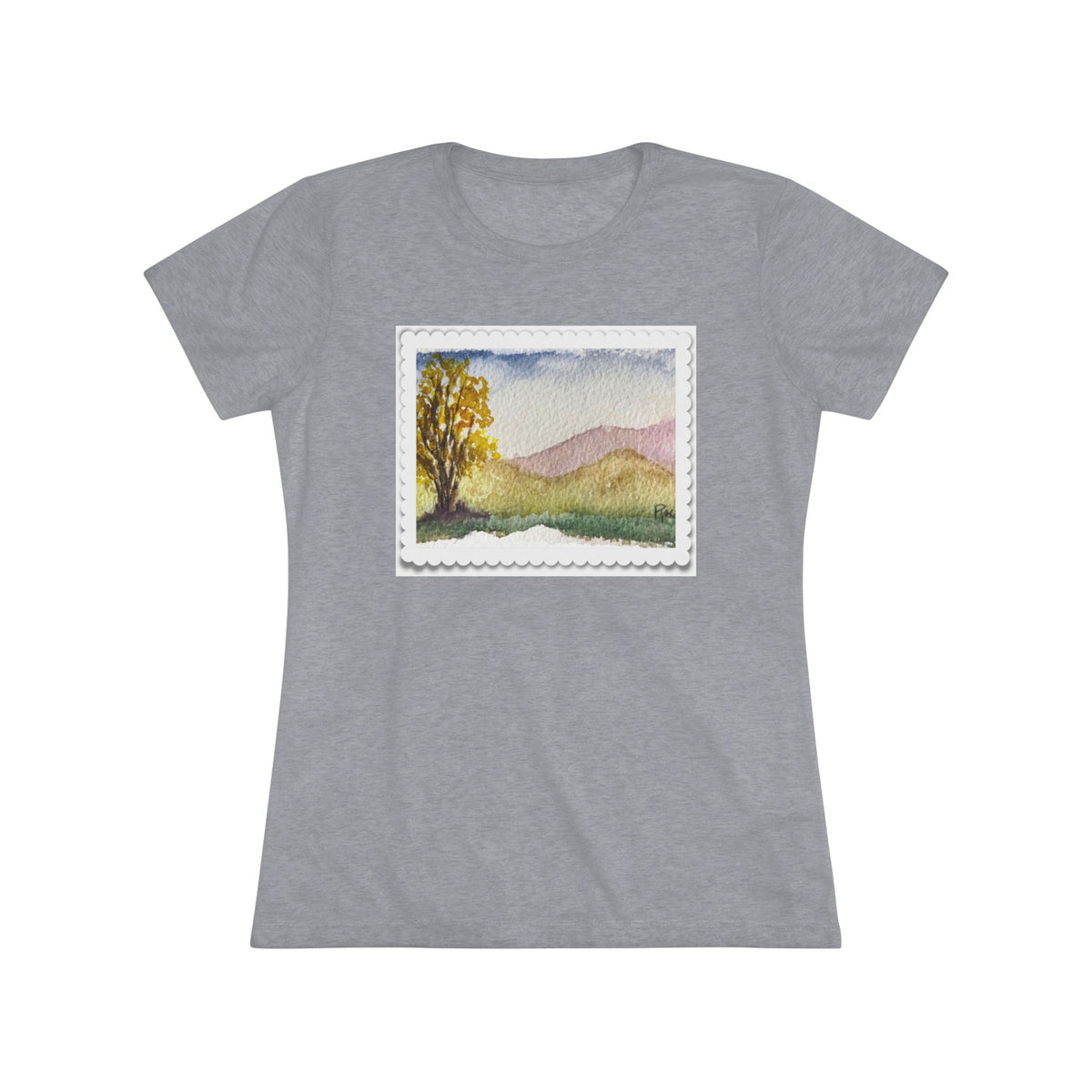 Cottonwood- Women's fitted Triblend Tee  tee shirt