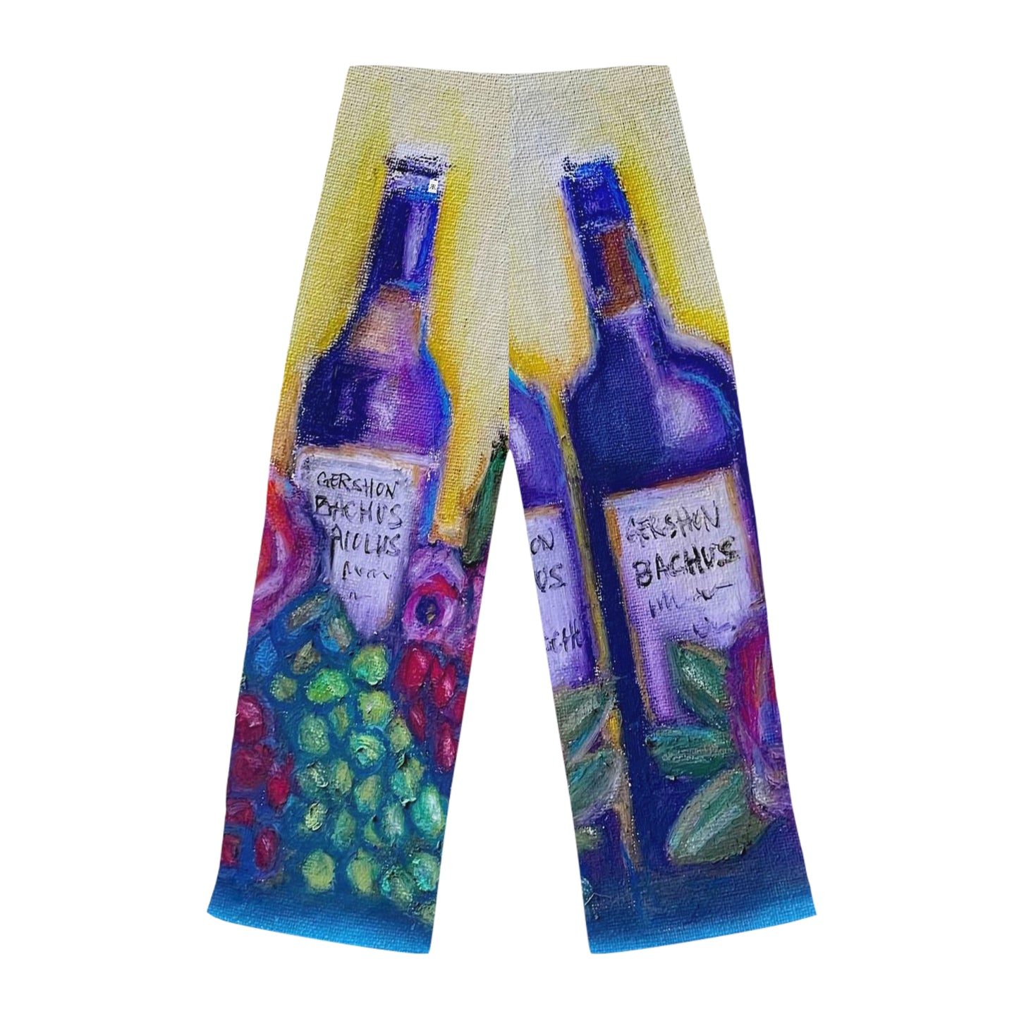 Pajama Pants - GBV Wine and Roses- Women's Pajama Pants