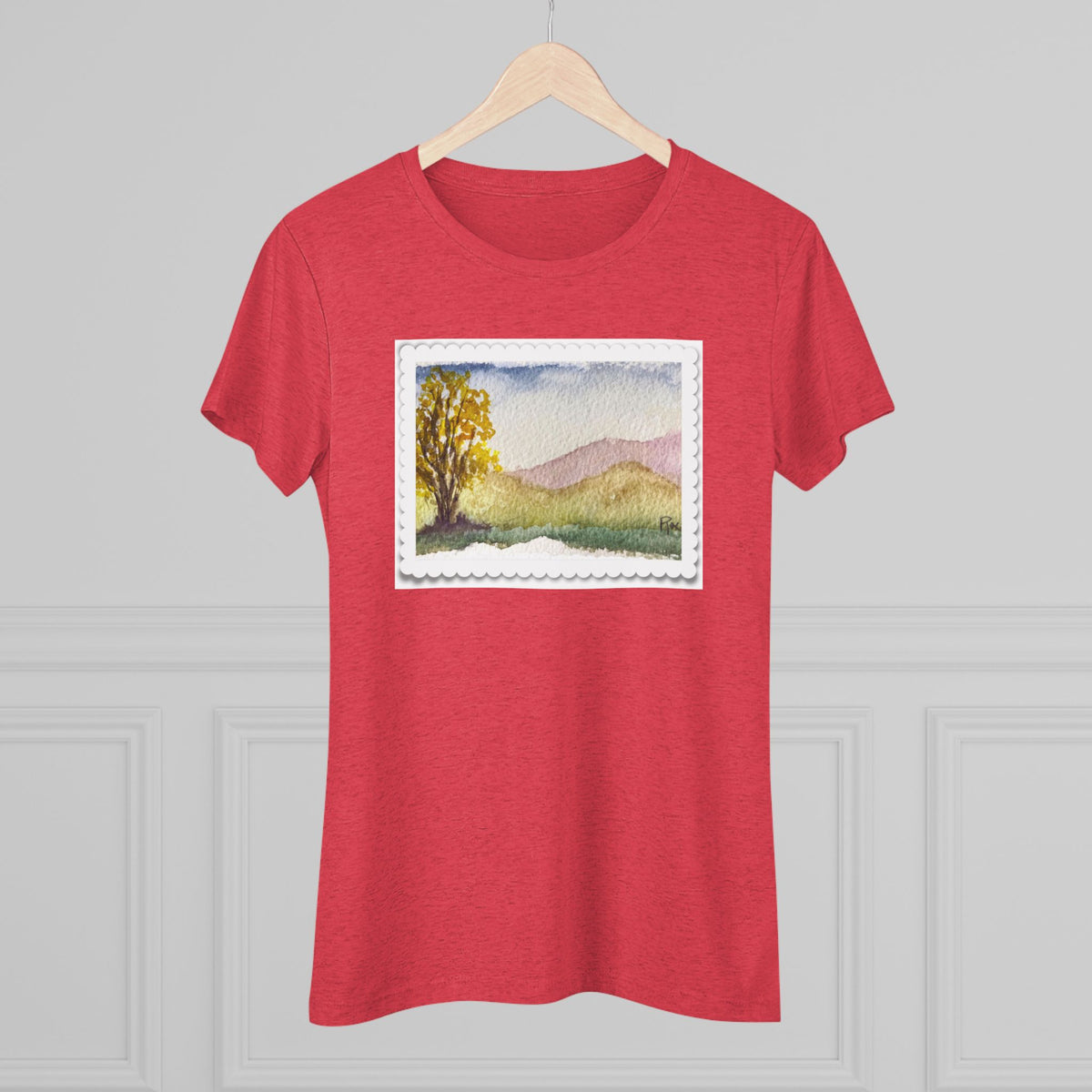 Cottonwood- Women's fitted Triblend Tee  tee shirt