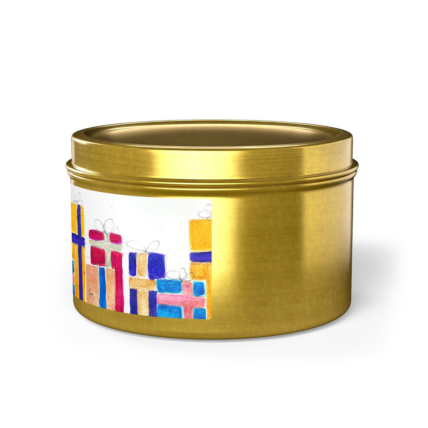 Tin Candle-Christmas Packages