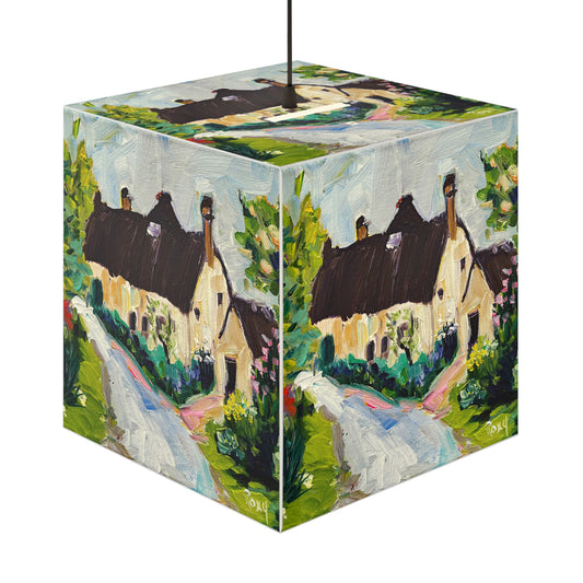 Charming Hideaway Cotswolds Cube Lamp