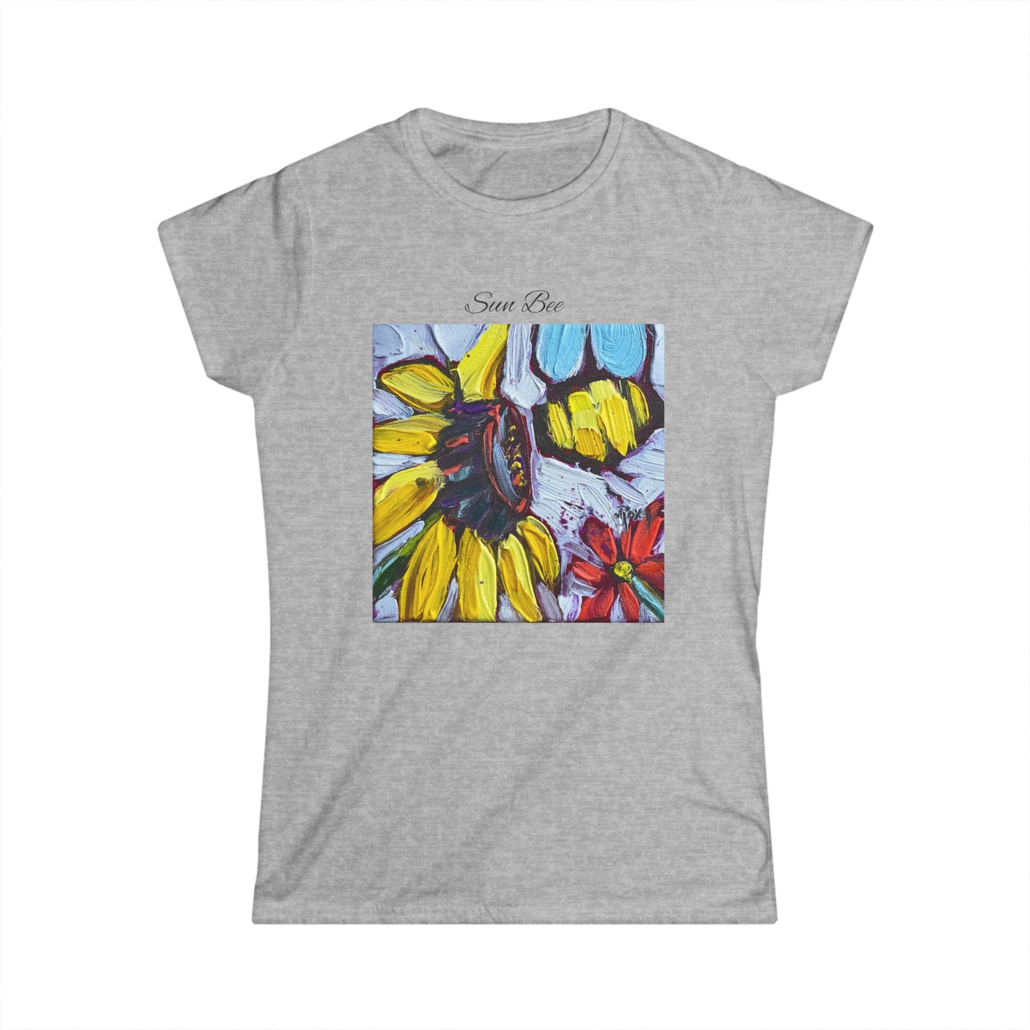 Sun Bee Women's Softstyle  Semi-Fitted Tee