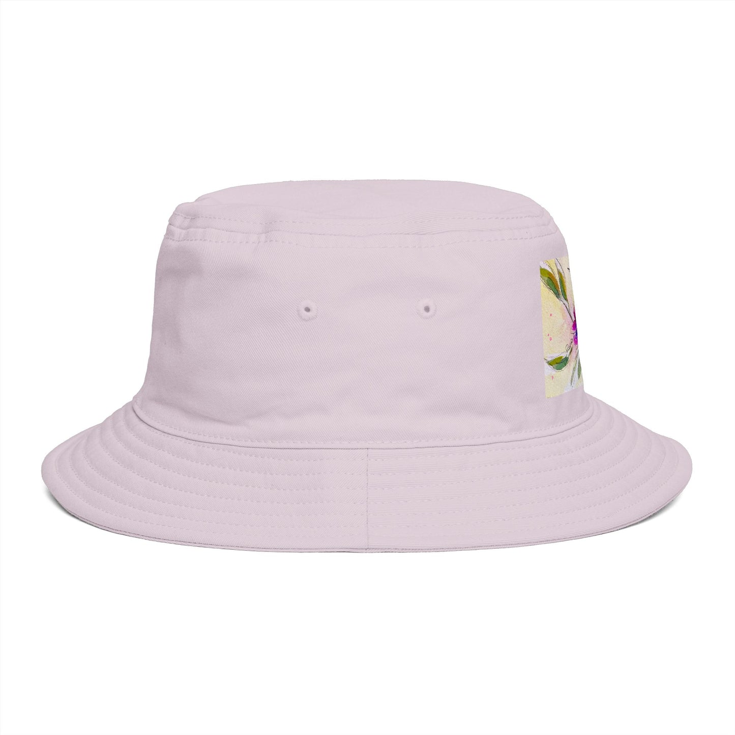 Roxy Rich Fine Art -Flutter Pause Hummingbird- Bucket Hat — Stylish Durable Travel Hat
