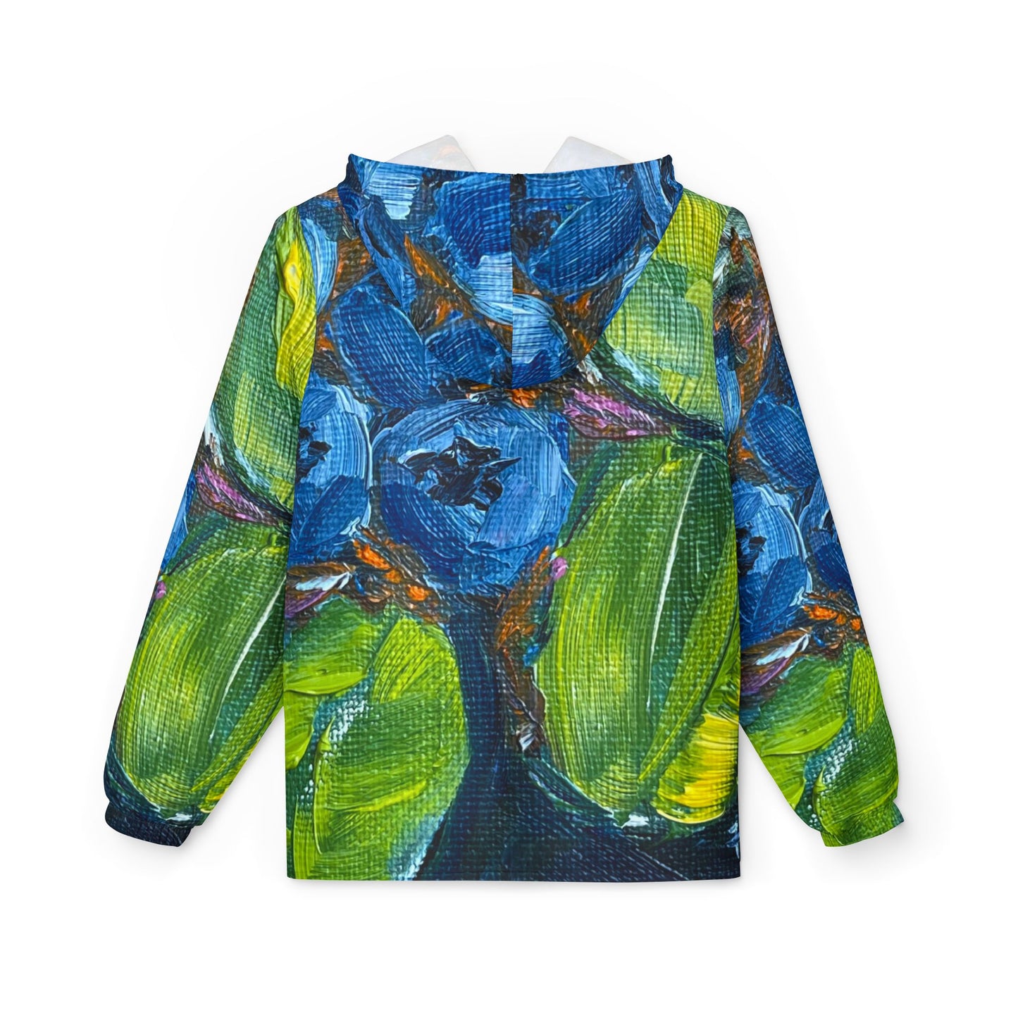 Lightweight Windbreaker Jacket — Blueberries