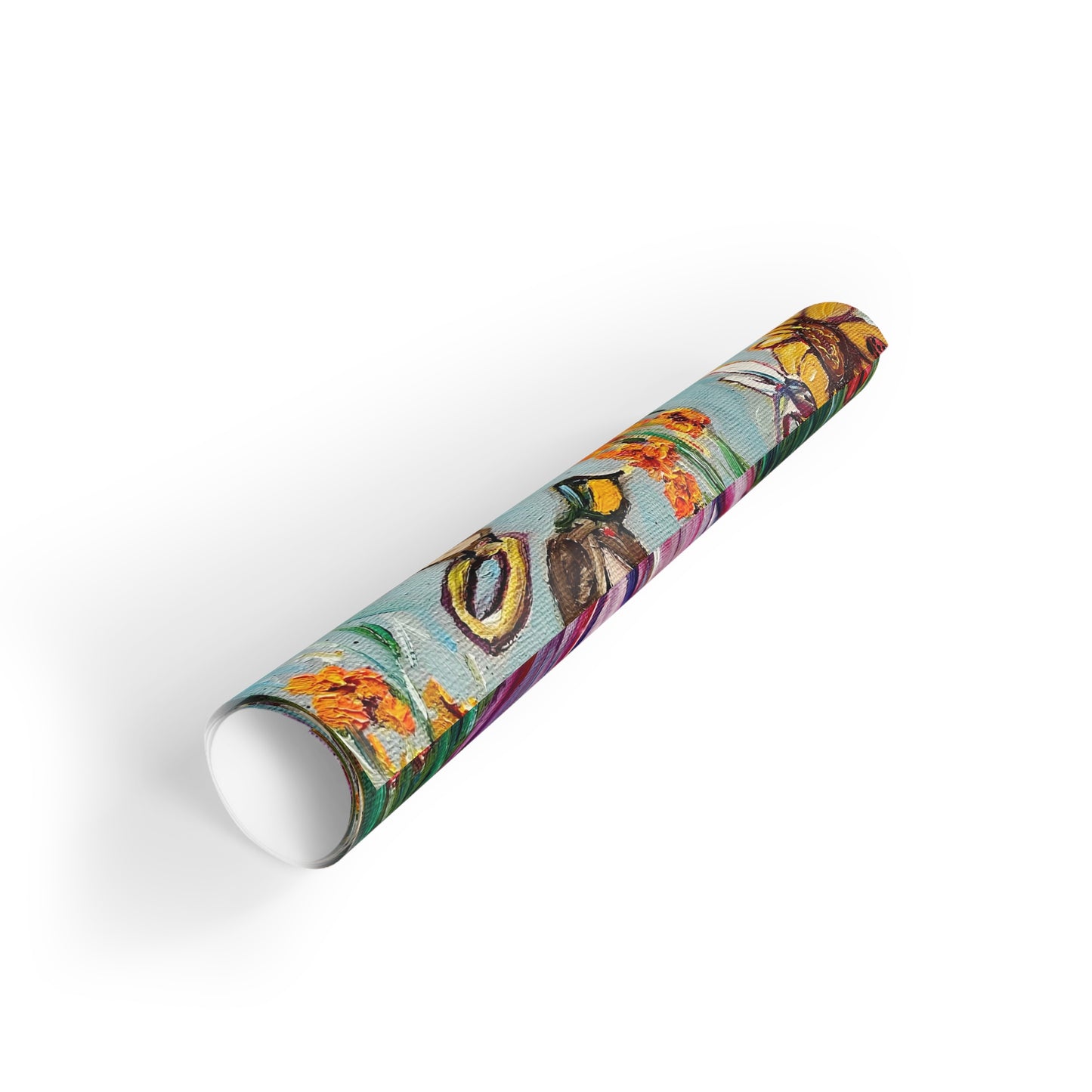 Garden Angel Large Print Gift Wrapping Paper Rolls, 1pc Wedding Mom Friend Holiday giftwrap