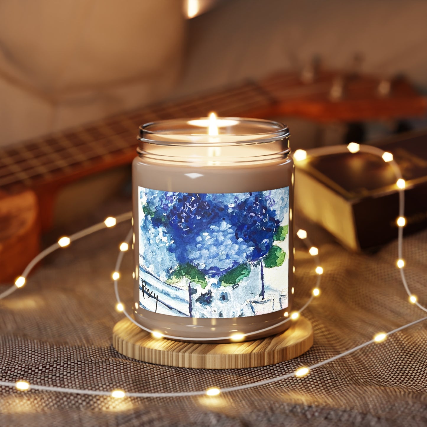 Blue Hydrangeas Scented Candle 9oz