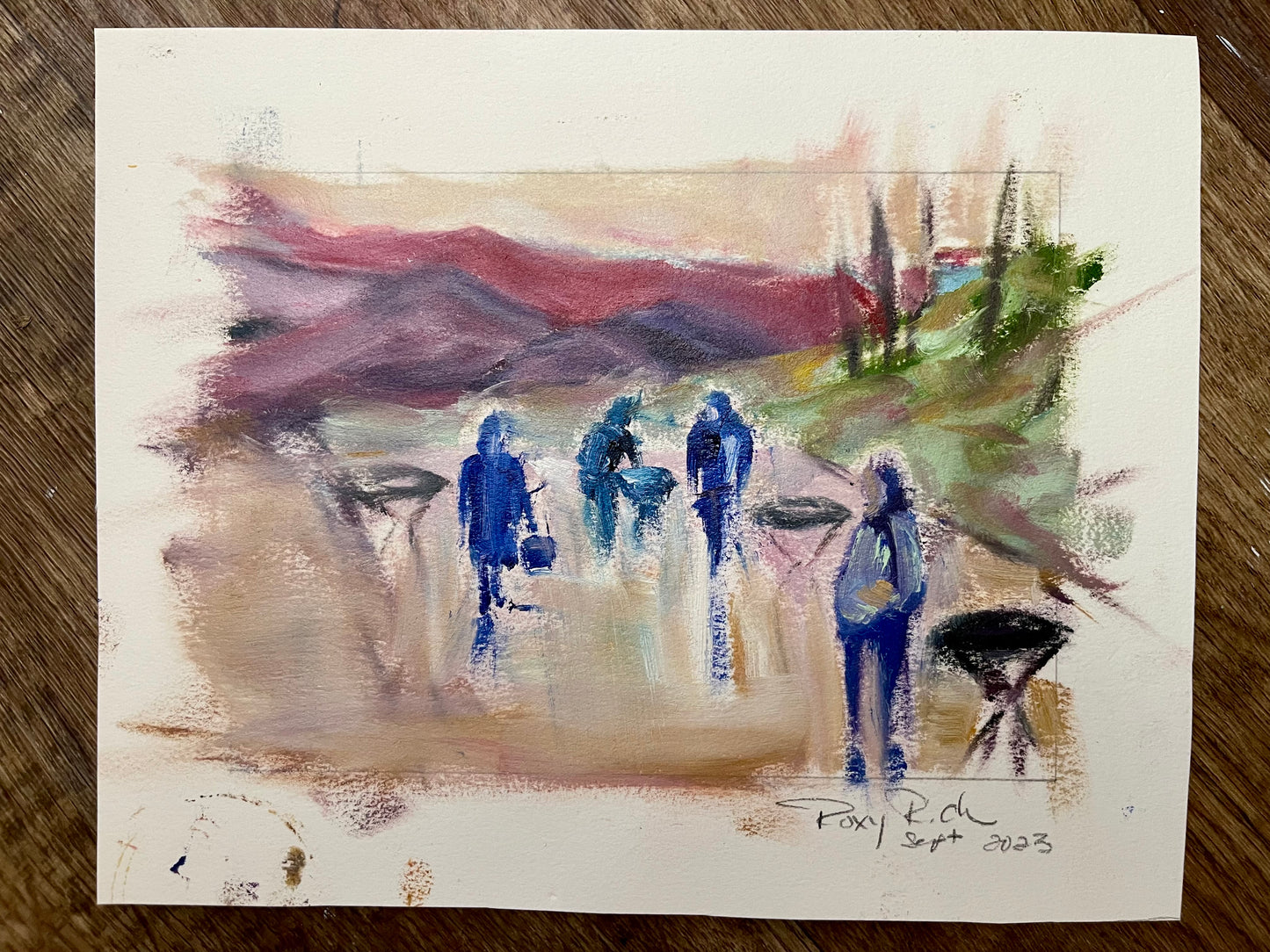 Echoes of Eve-Original Oil Painting-Figure Study