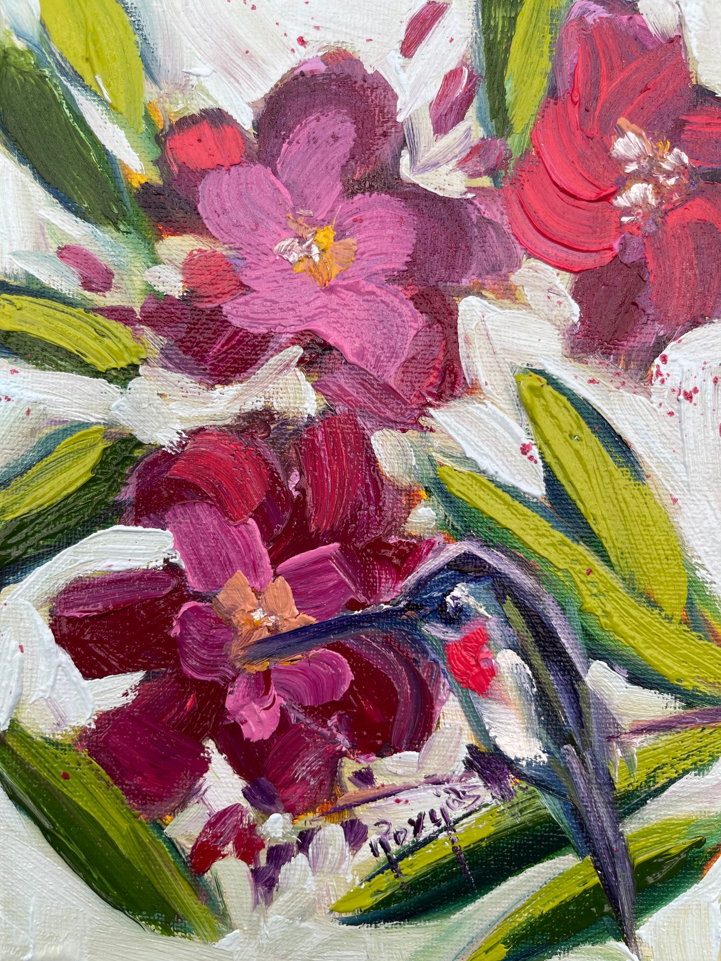 Fleeting Beauty-Original Oil Painting 6x8 Unframed