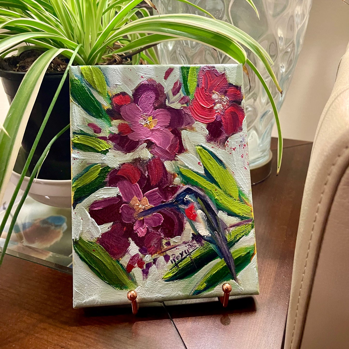 Fleeting Beauty-Original Oil Painting 6x8 Unframed