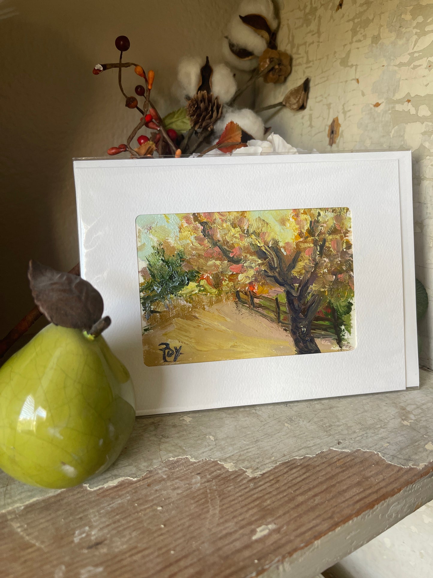 Autumn Vibes Original Oil Painting