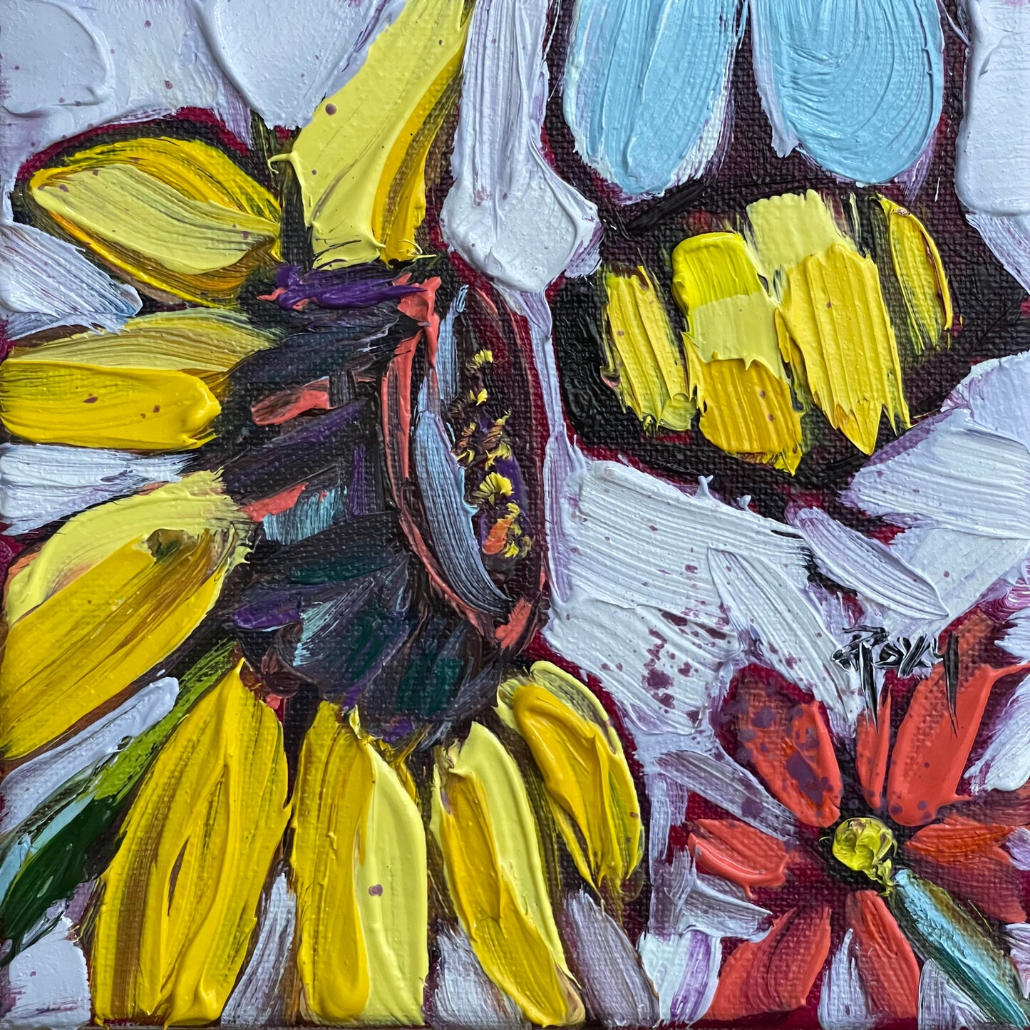 SUN BEE (Sunflower +Bee)