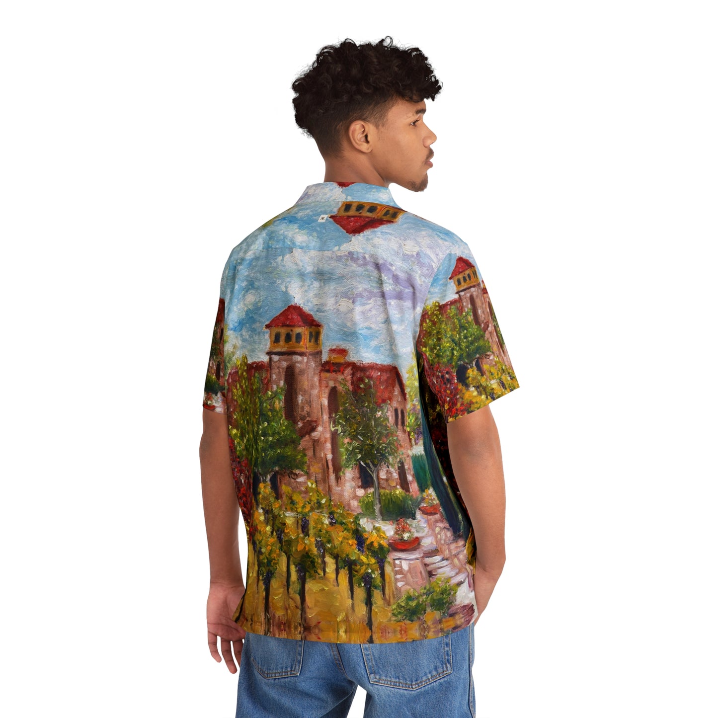 Men's Hawaiian Shirt- Lorimar in Autumn-Temecula