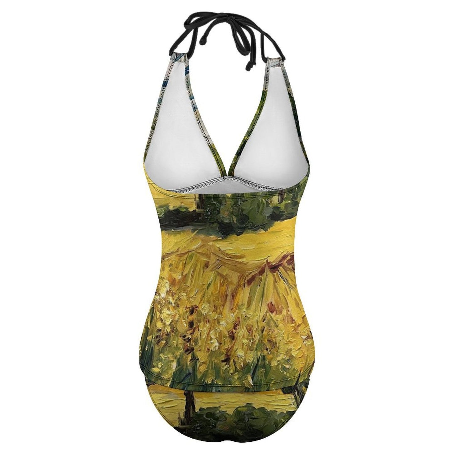 Sunny Day Slim Fit Tankini Split Swimsuit
