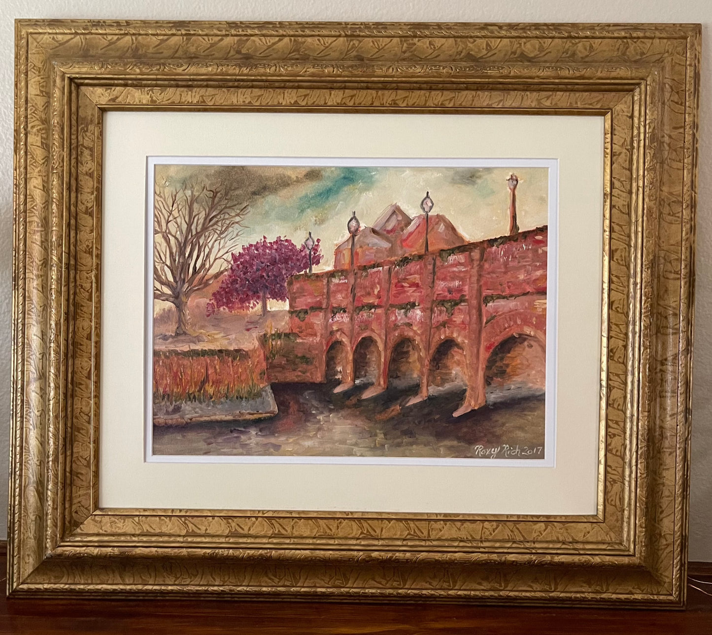 Stratford upon Avon-Original Cotswold Oil Painting Framed