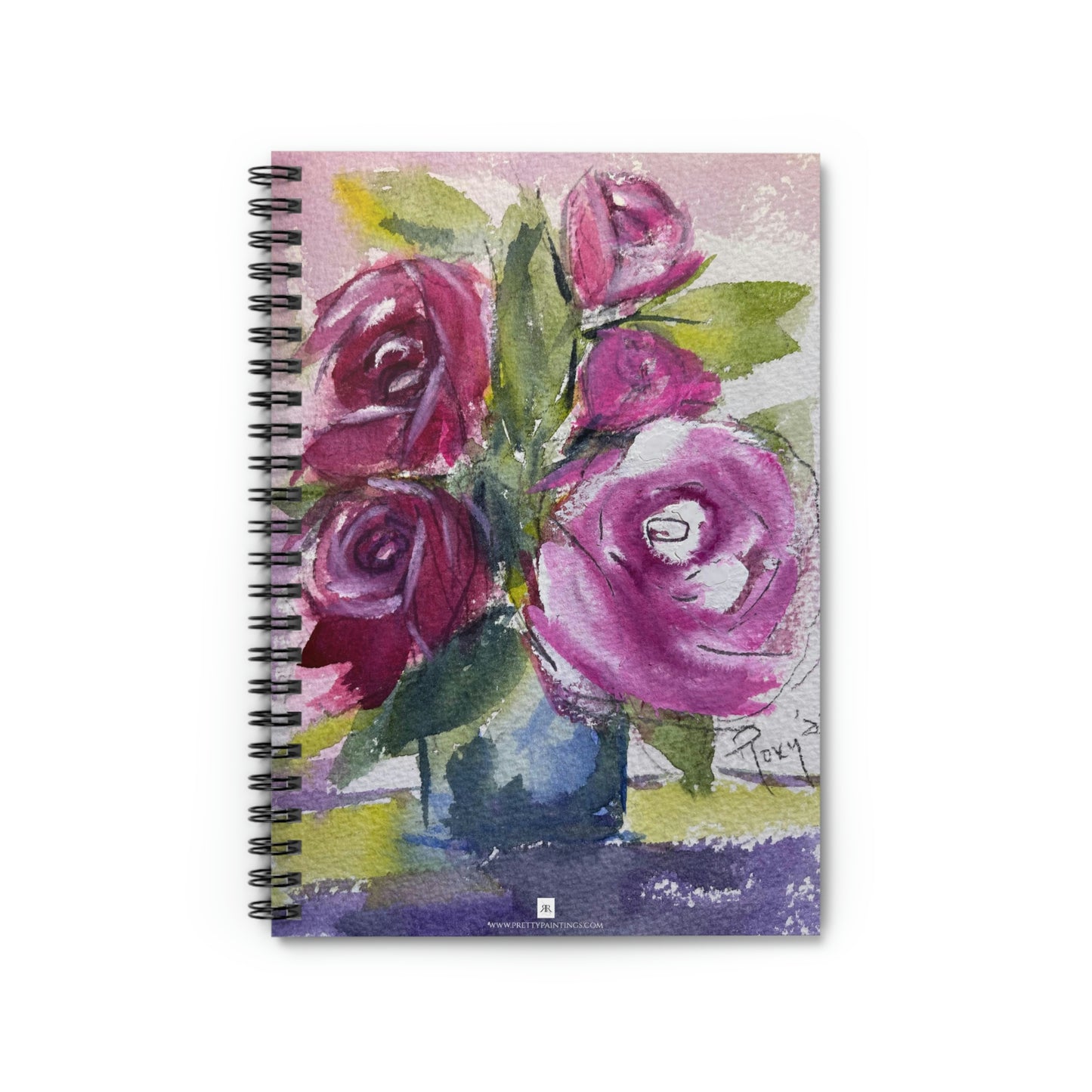 Roses in Surrey Spiral Notebook