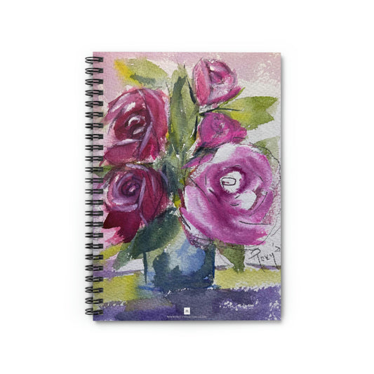 Rosas en Surrey Cuaderno de espiral