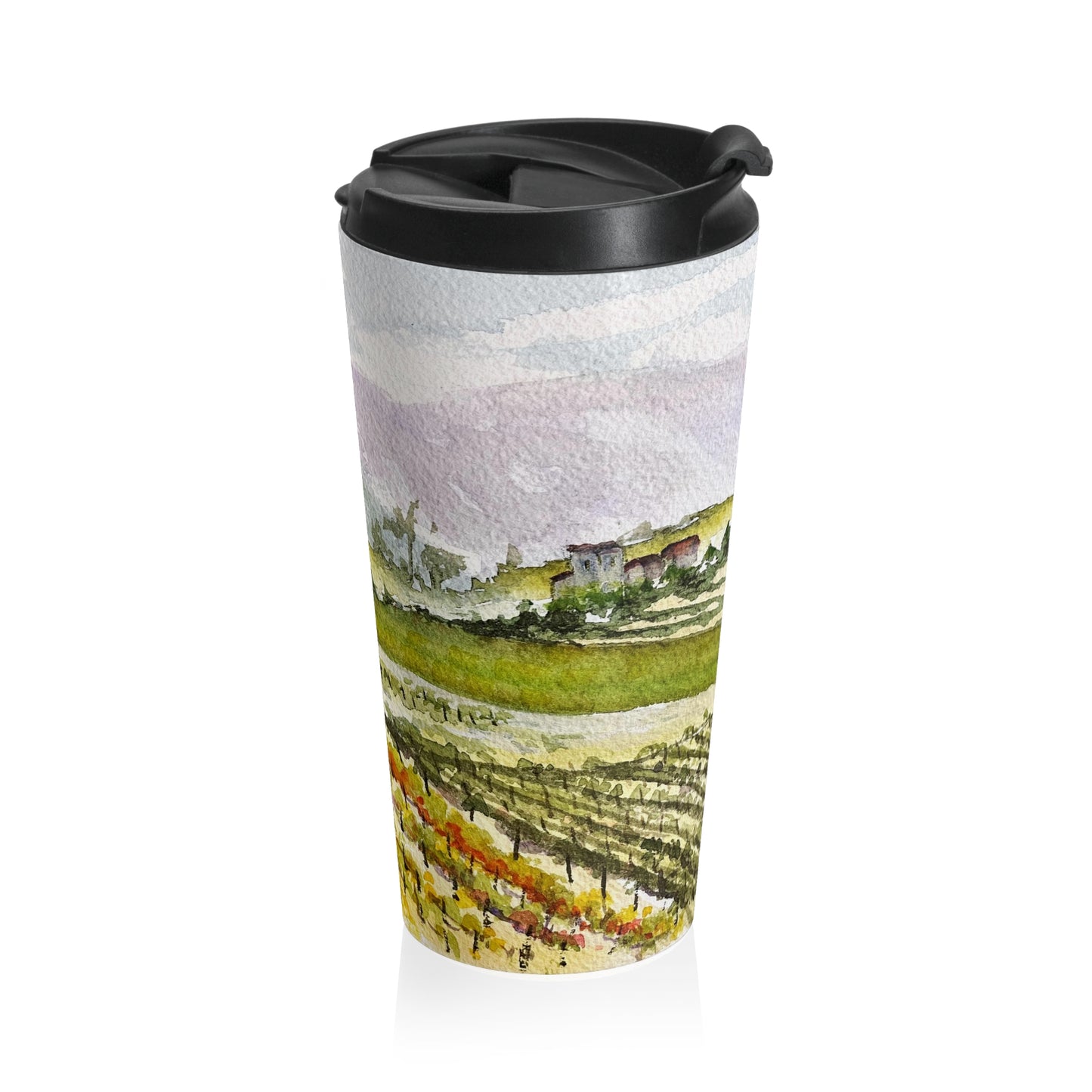 Road down from the Villa (GBV) Temecula Stainless Steel Travel Mug