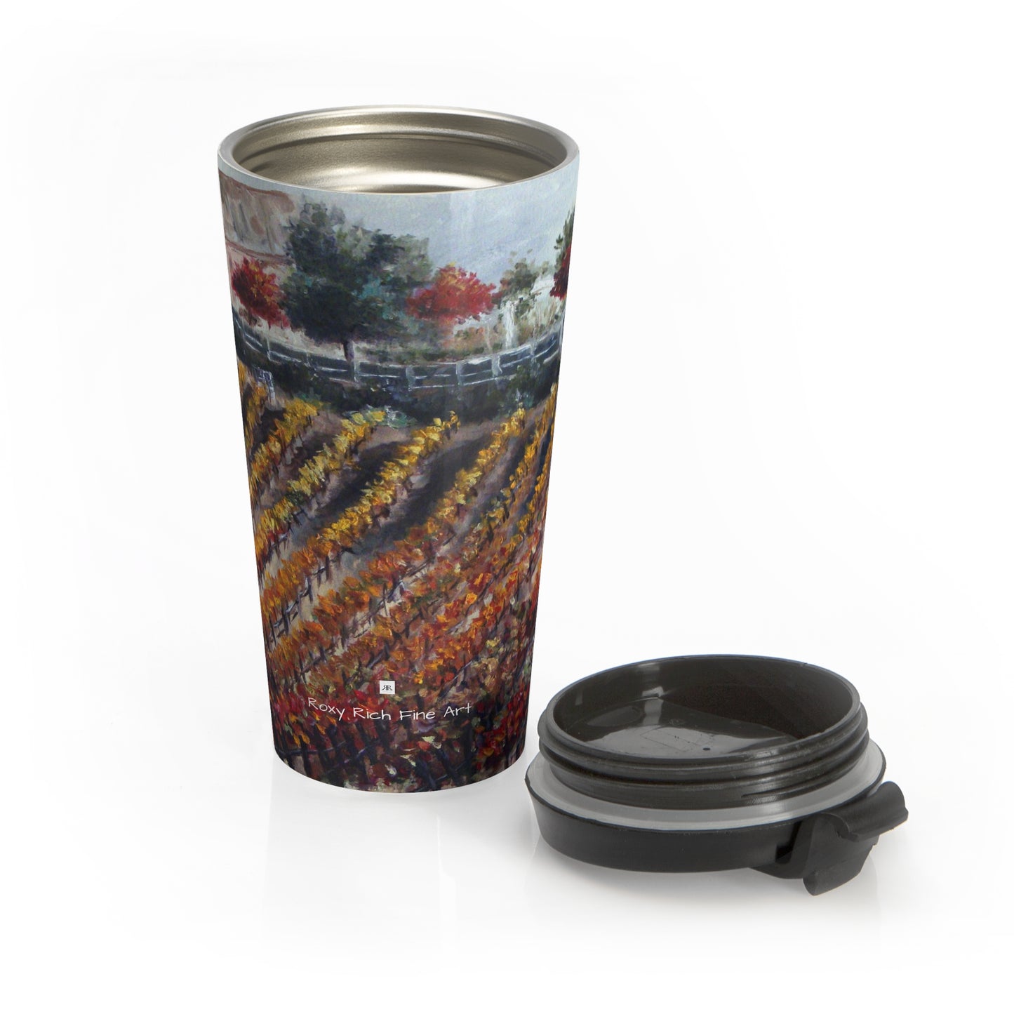 Autumn Vines Temecula (Vindemia Winery) Stainless Steel Travel Mug