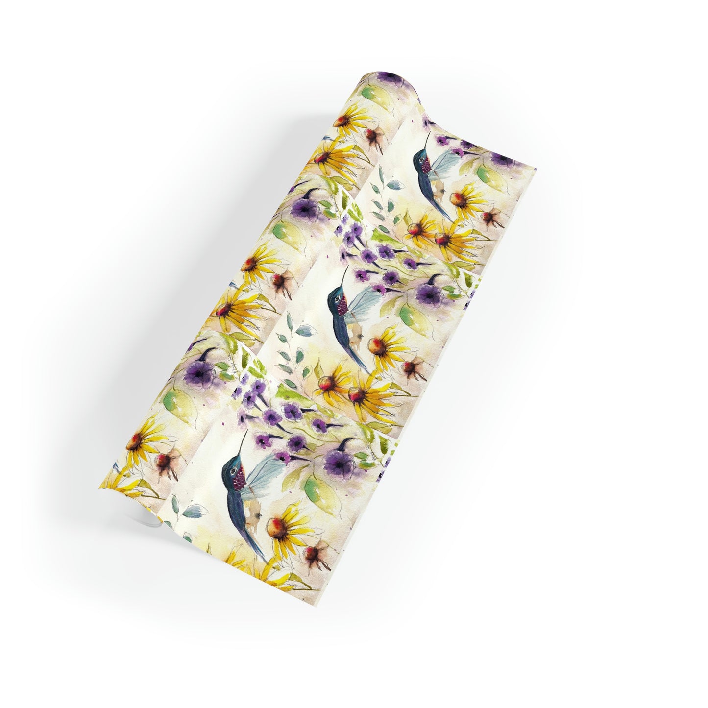 Happy Hummingbird Gift Wrapping Paper  1pc