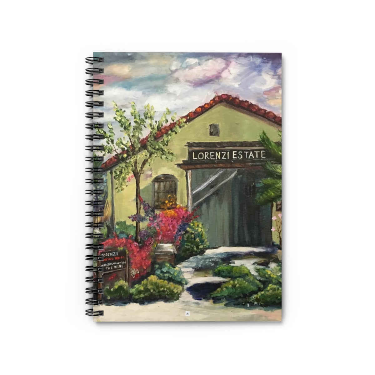 Lorenzi Estate Winery Spiral Notebook