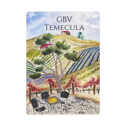 GBV Temecula - View from the Patio- Poker Cards/Playing Cards