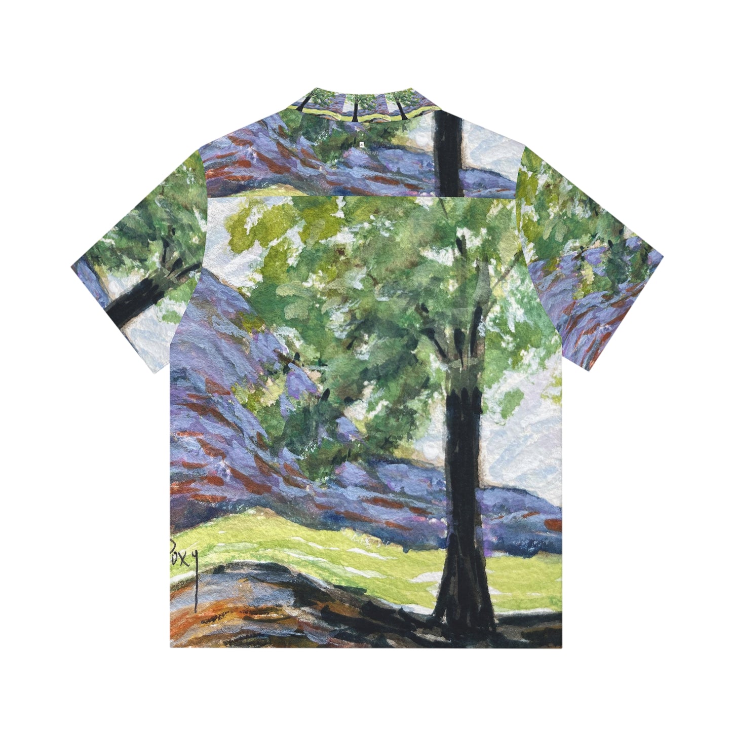 Cottonwood Tree Men's Hawaiian Shirt