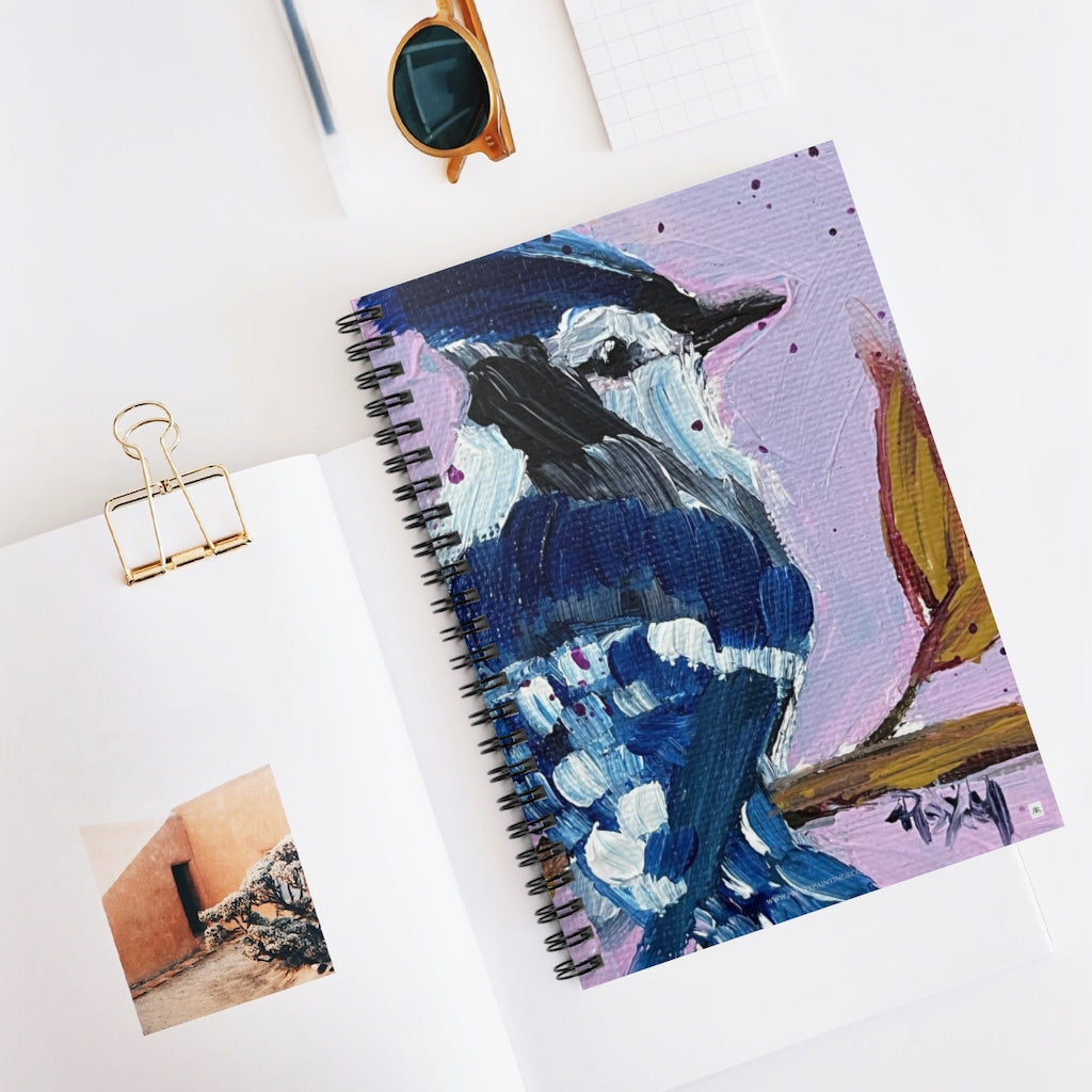 Blue Jay Spiral Notebook