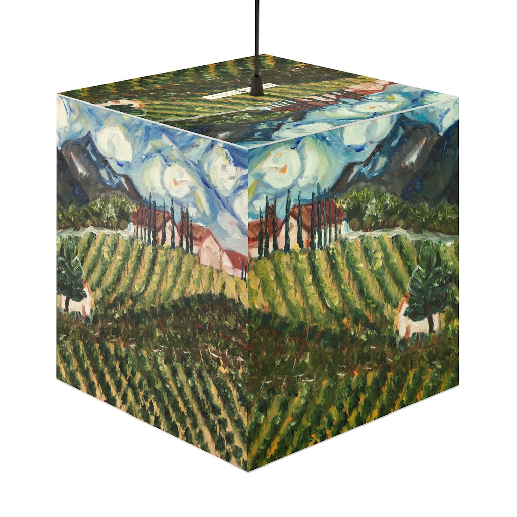 Avensole Vineyard & Winery Cube Lamp