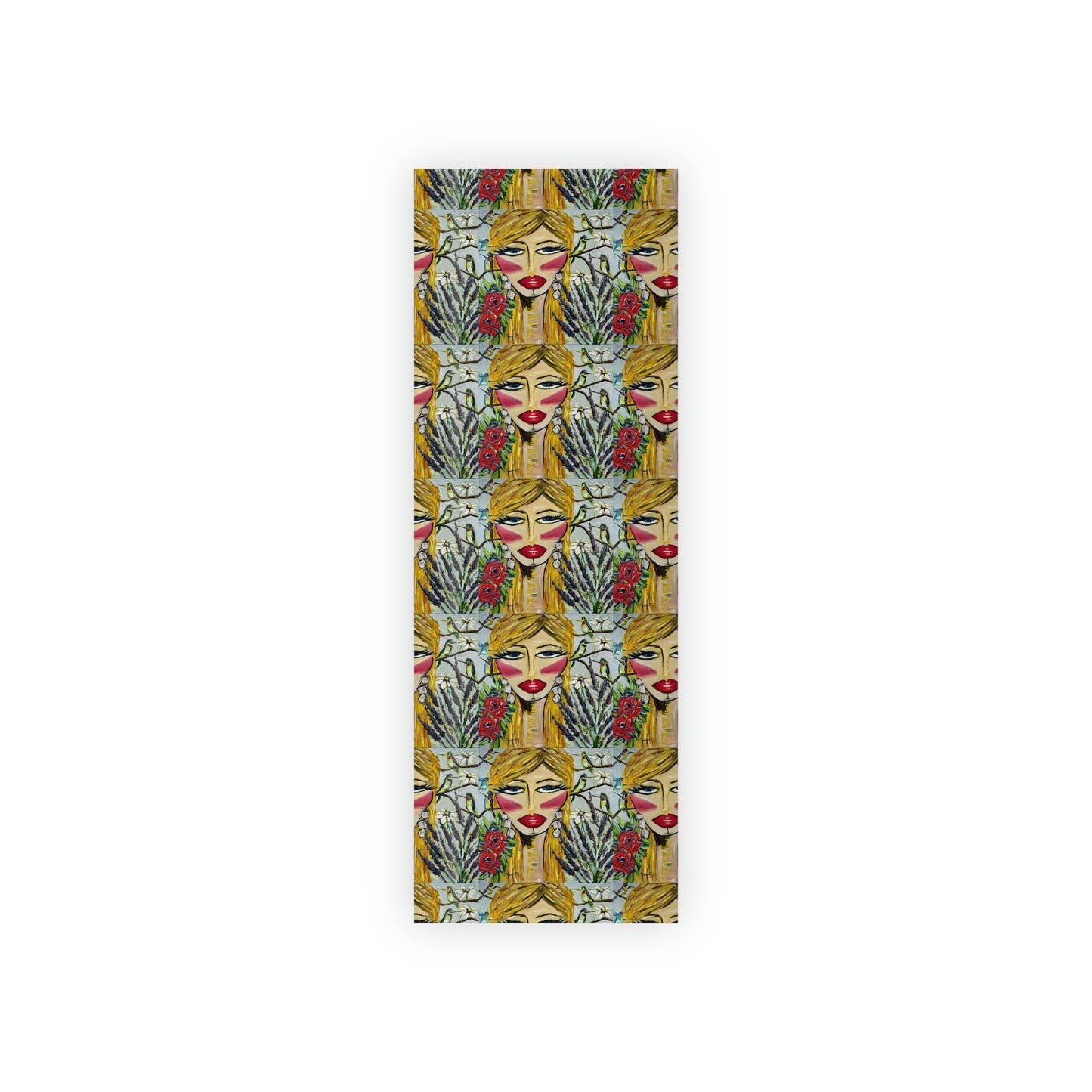 Hummingbird Lady Gift Wrapping Paper  1pc
