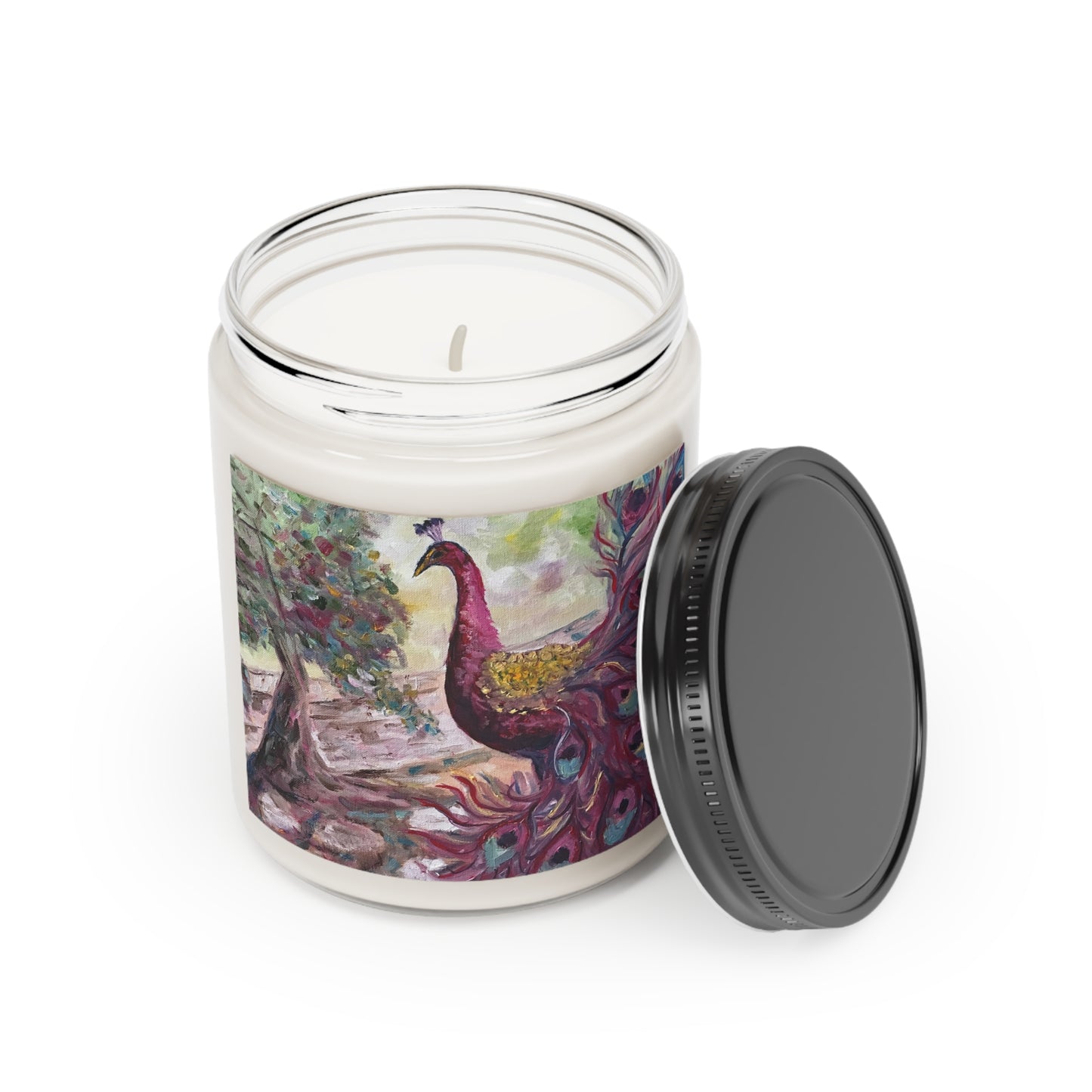 Purple Peacock Cotswolds Candle