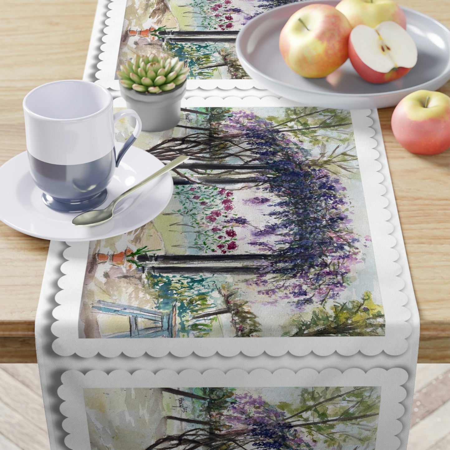 Wisteria at Somerset Table Runner