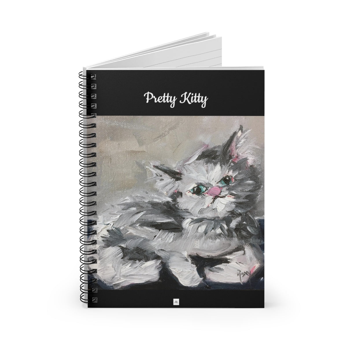 Pretty Kitty Persian Cat Spiral Notebook