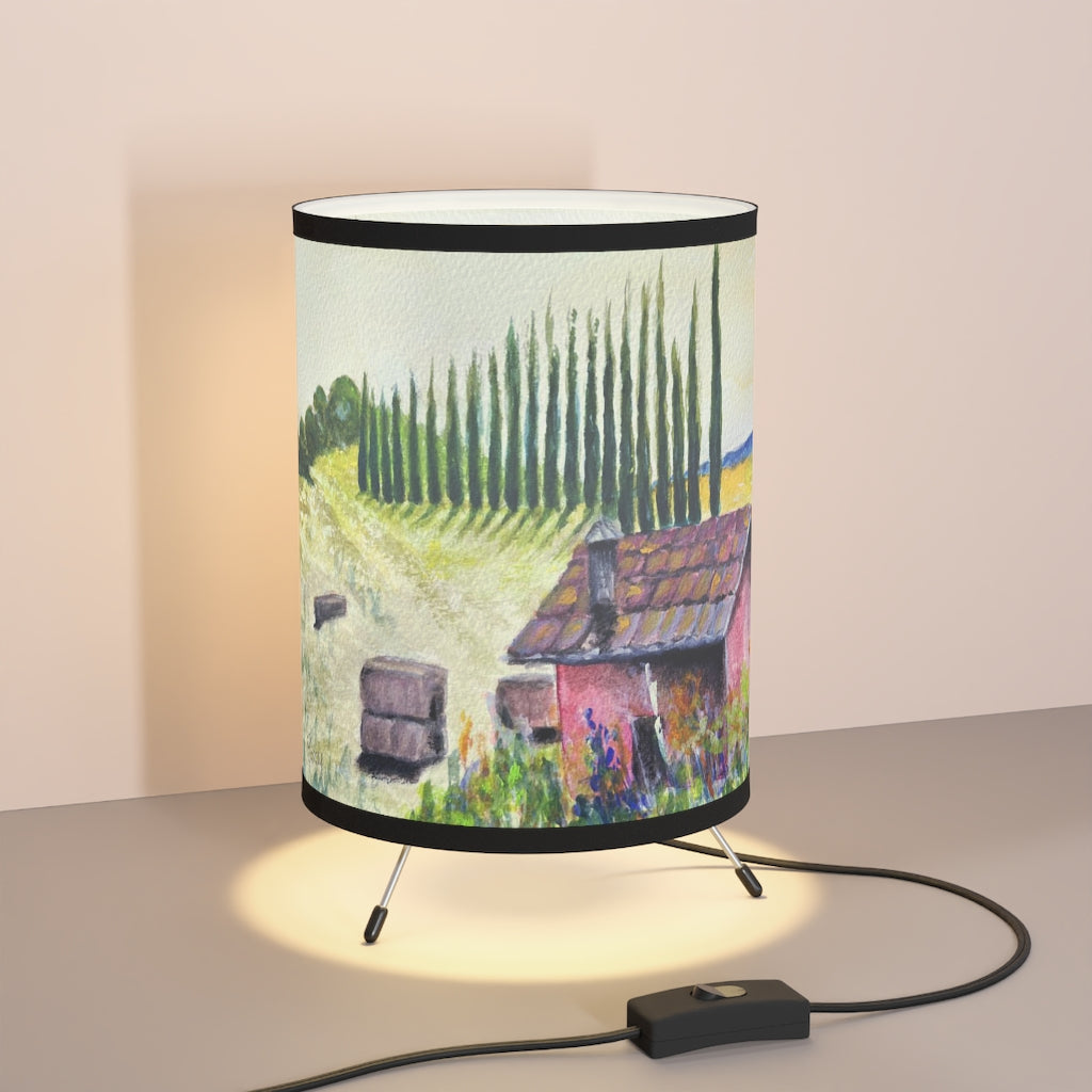 Lampe trépied toscane Hayfield
