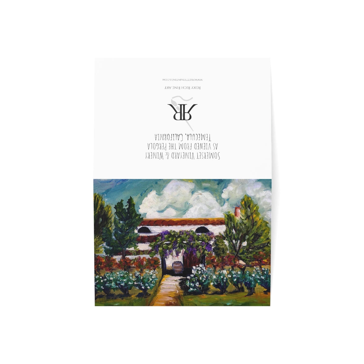 Somerset Vineyard & Winery Greeting Cards