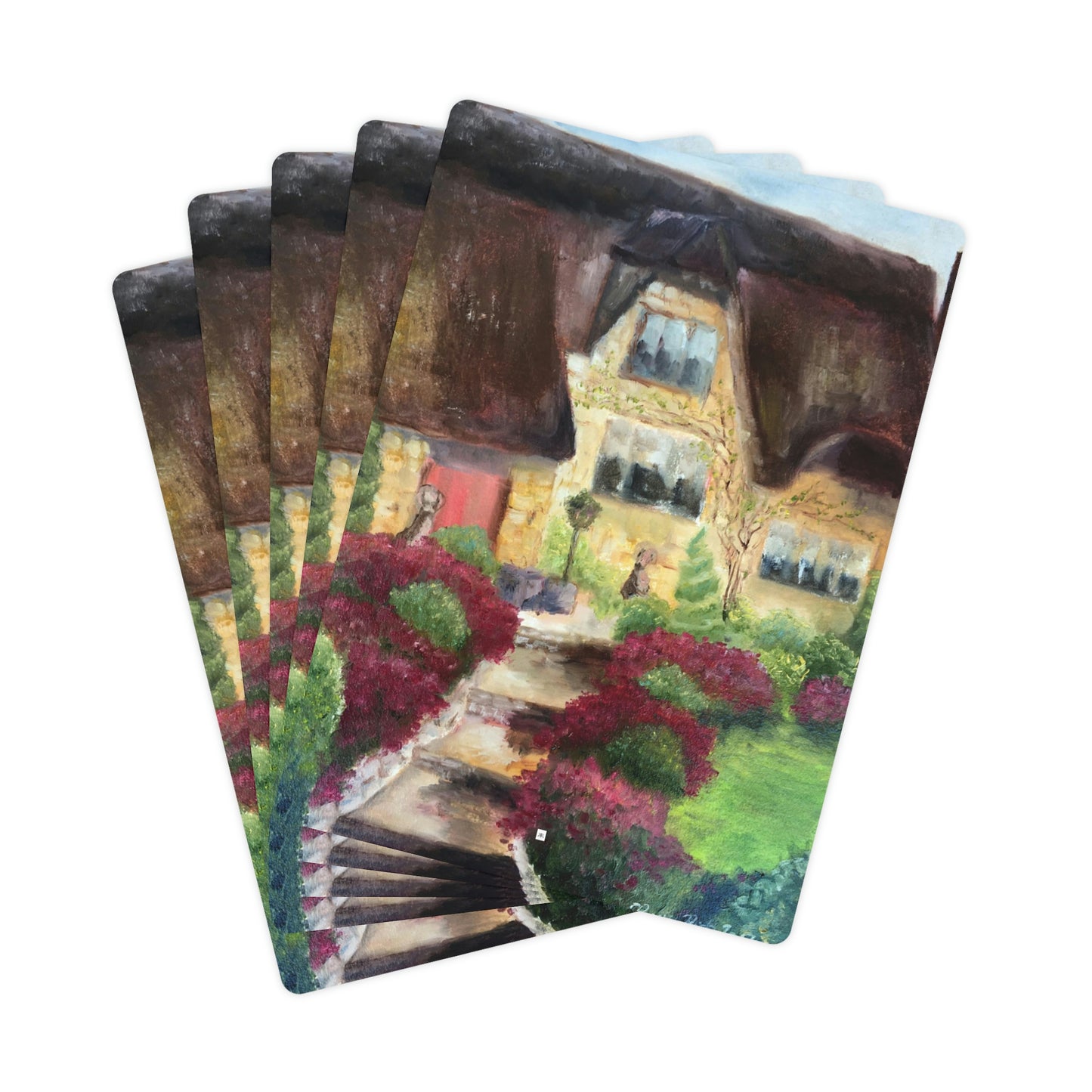 April Cottage Cotswolds- Poker Cards/Playing Cards