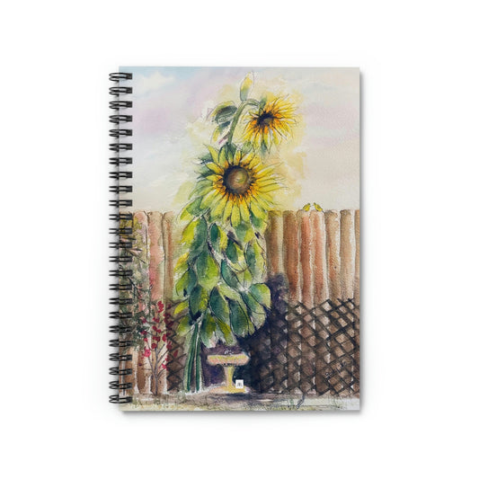 Mammoth Sunflowers Spiral Notebook