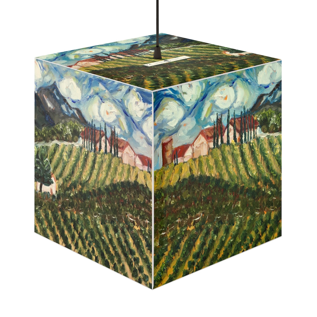 Avensole Vineyard & Winery Cube Lamp