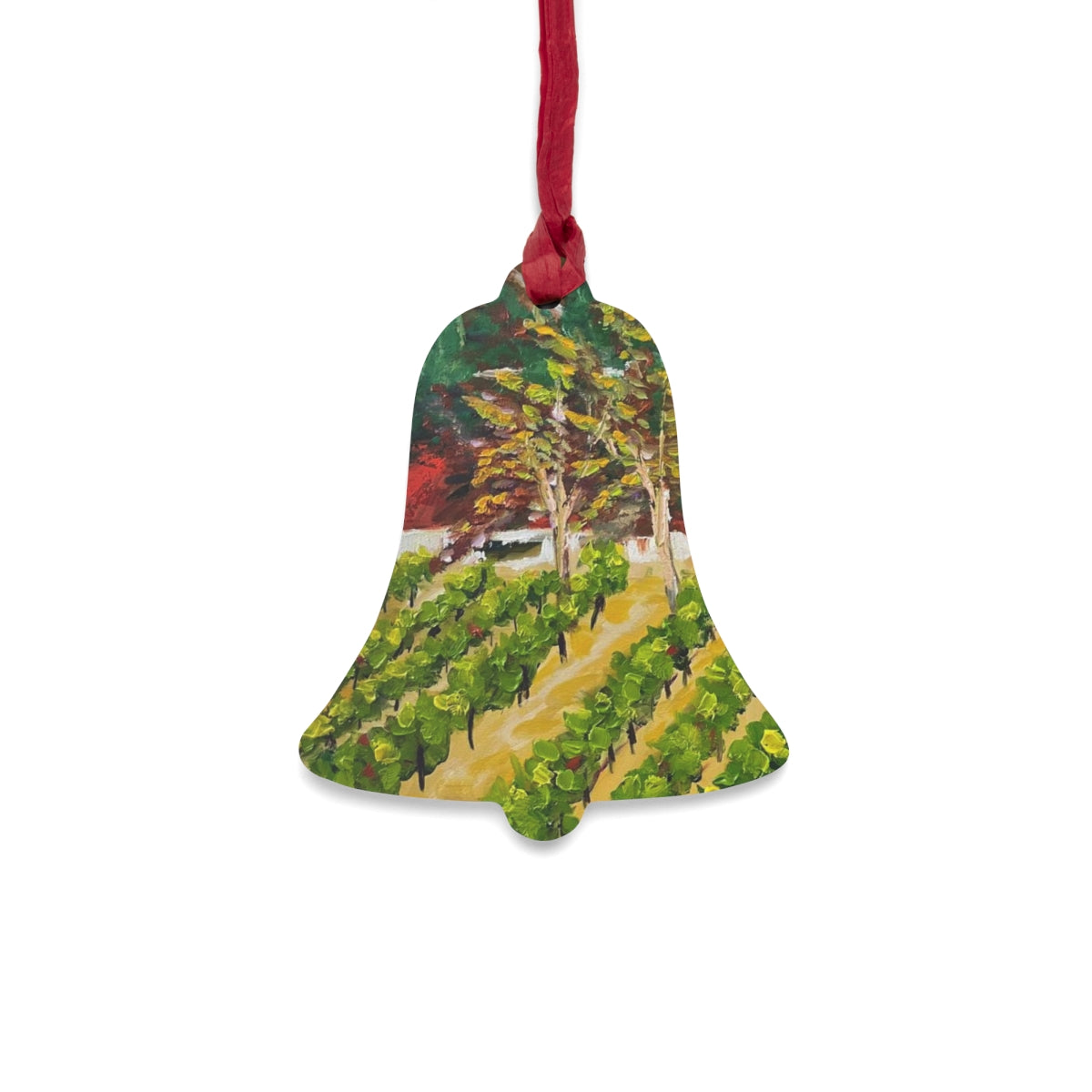 Somerset Vineyard and Winery Wooden Ornaments