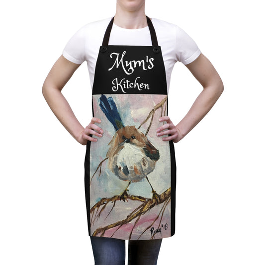 Delantal de cocina para mamás divertido gruñón australiano Fairy Wren