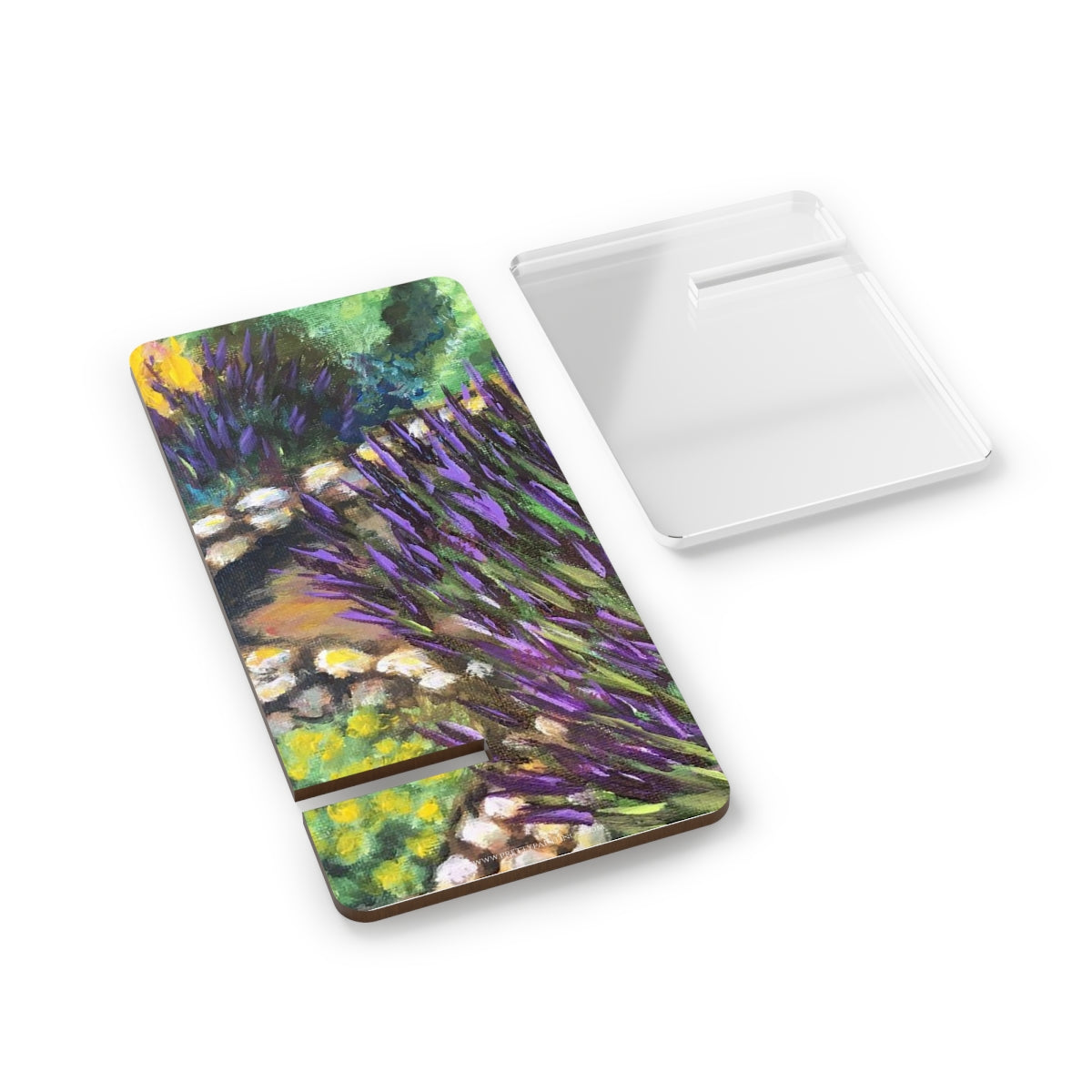 Lavender Garden Phone Stand