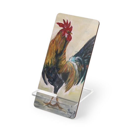 Qui appelles-tu poulet ? (Coq) Support pour téléphone portable