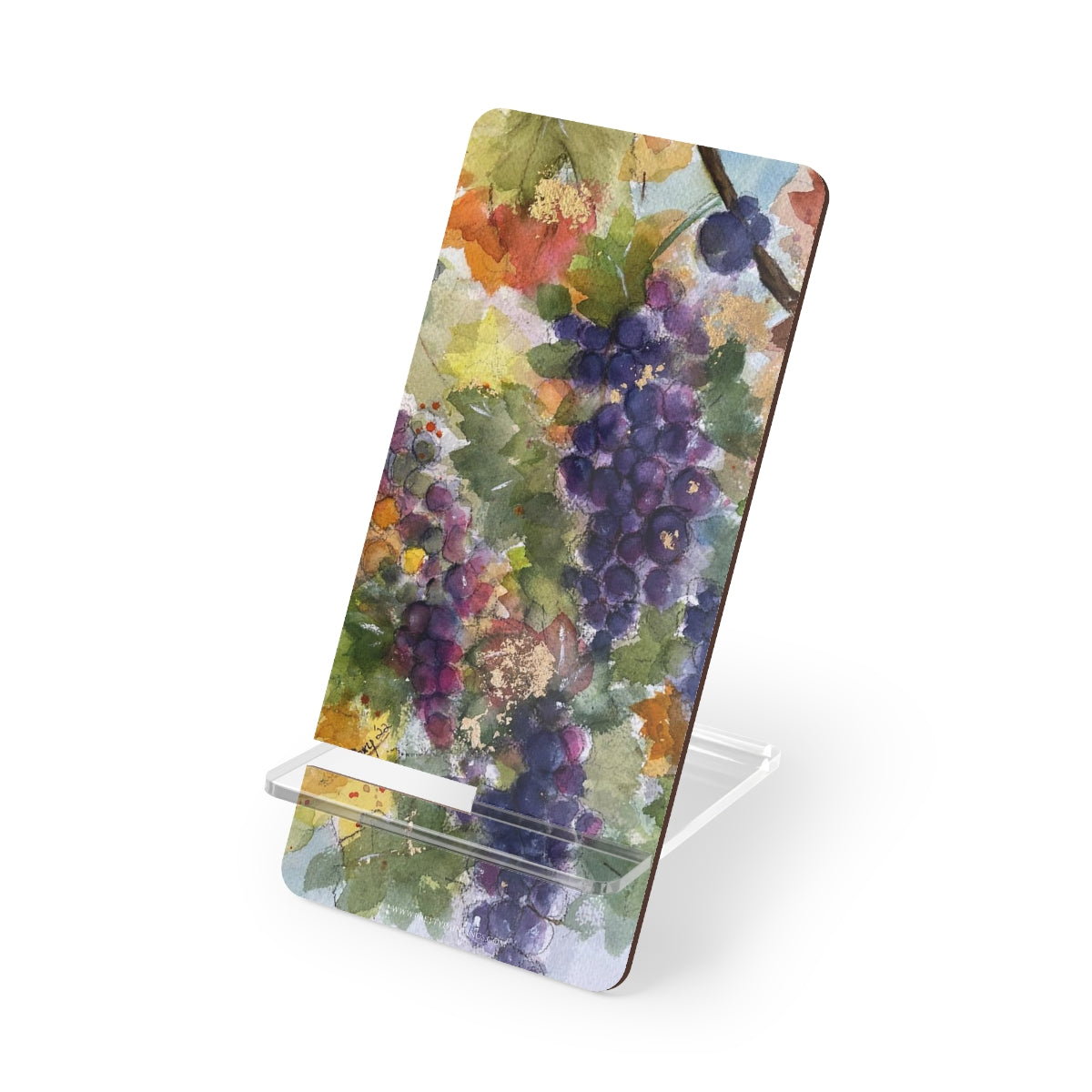 Purple Grapes Phone Stand