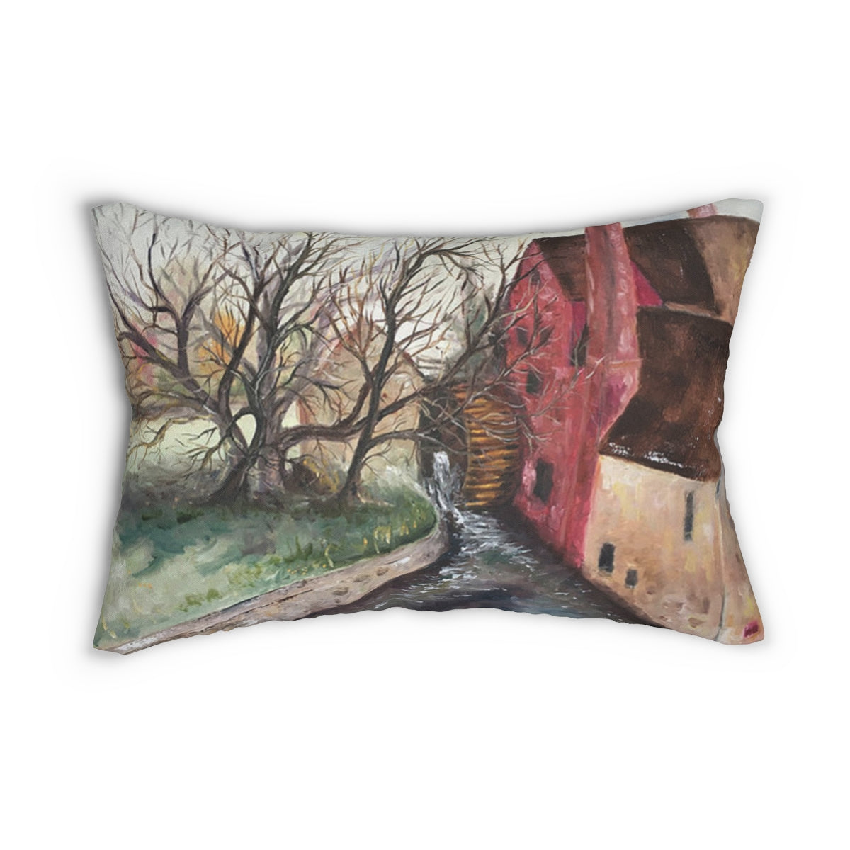 The Old Mill Cotswolds Lumbar Pillow