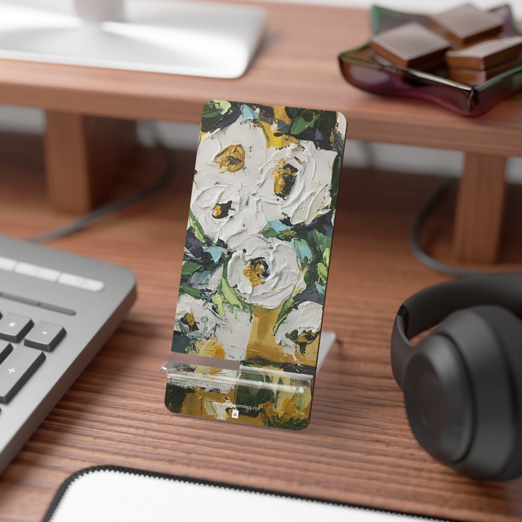 Shabby Roses Gold Phone Stand