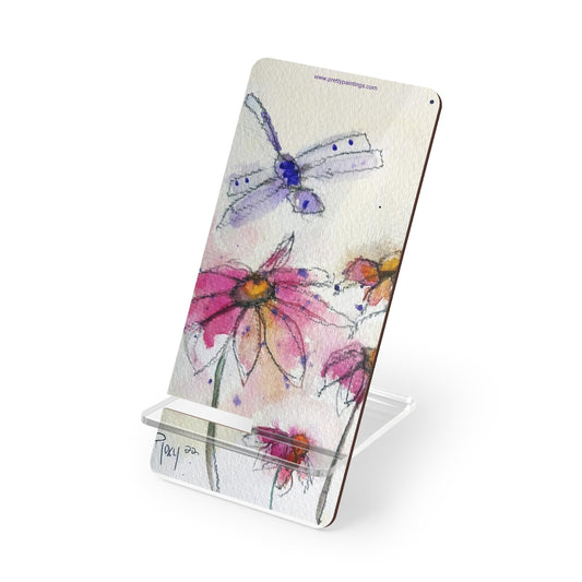 Whimsical Dragonfly Phone Stand
