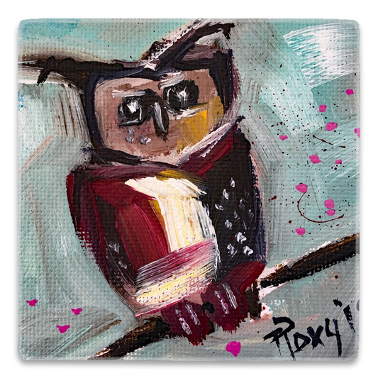 Adorable Owl  #1Square Magnet
